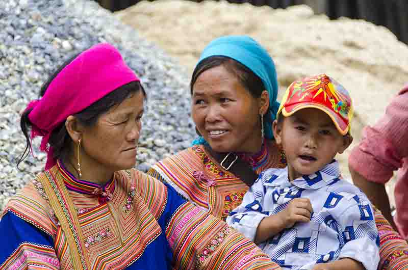 273 - Vietnam - Bac Ha - mercado